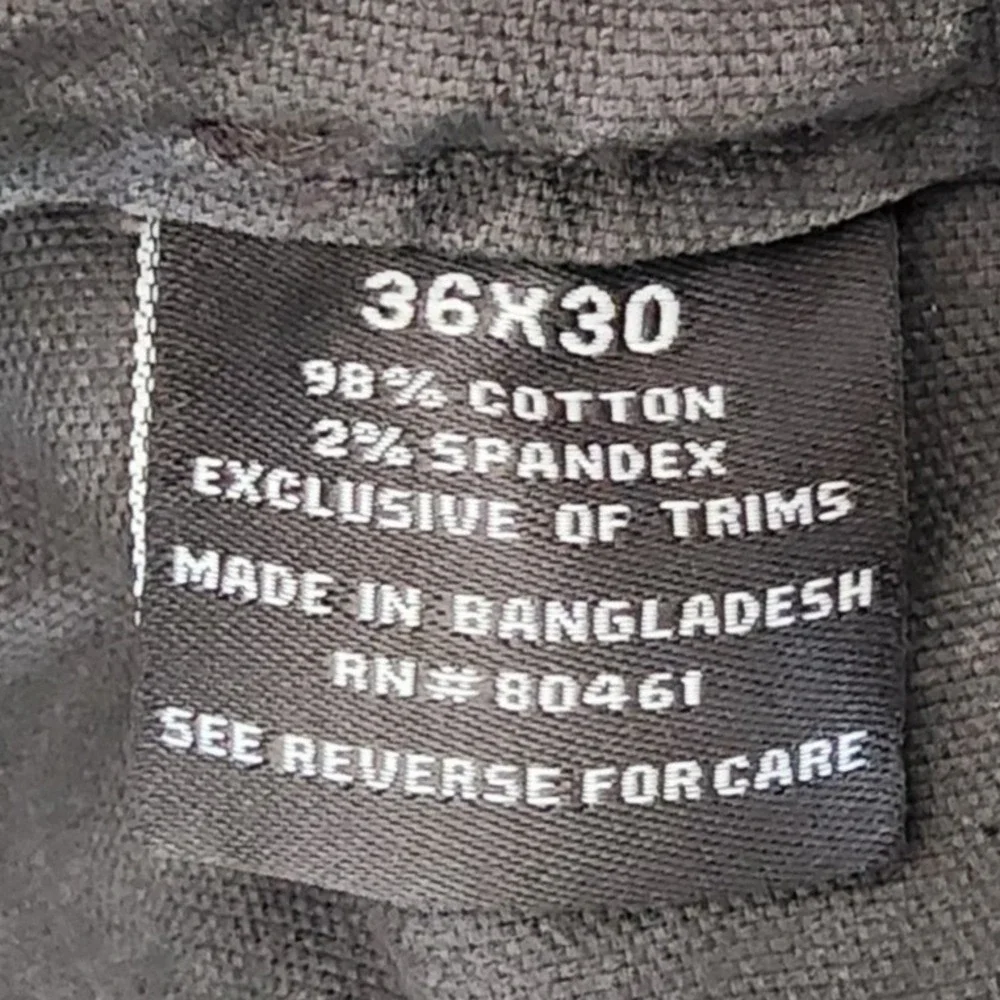 Guide Gear 36x30 Gray Canvas Cargo Pants Tactical Workwear Hiking Gorpcore